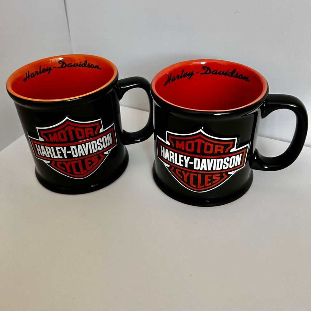 Harley-Davidson Officially Licensed Ceramic Logo Mugs